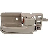 KarParts360 for Toyota Corolla 2003-2008 Interior Door Handle Front, Passenger Side Beige | with Door Lock Button| Trim:All Submodels