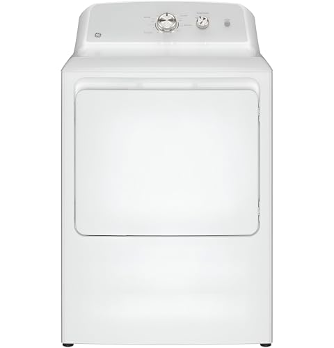 GE 7.2 cu. ft. Vented Electric Dryer in White with Auto Dry and 120ft Venting GTD38EASWWS