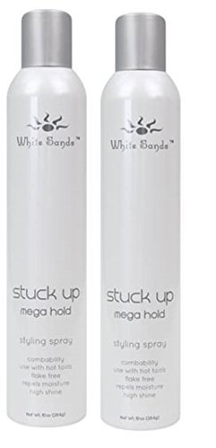 White Sands Stuck Up Mega Hold Hairspray 10 oz (Set of 2)