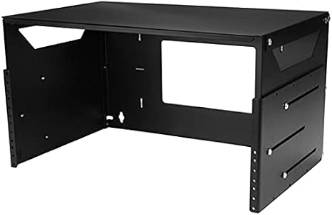StarTech 4U 2-Post Wall-Mount Open Frame Network Rack, Shelf, TAA