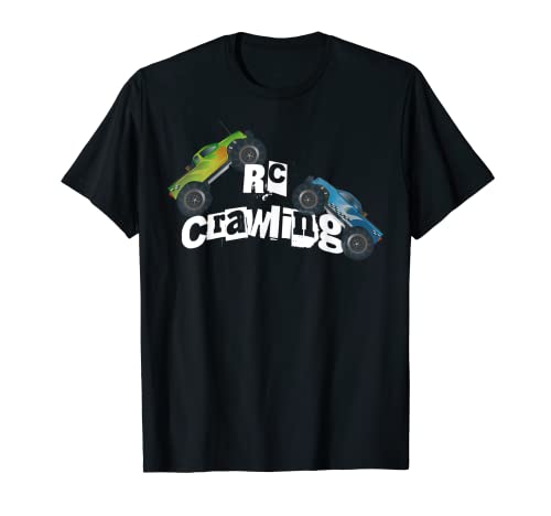 RC Crawling RC Crawler RC Truck RC Rock Crawling Retro Race T-Shirt