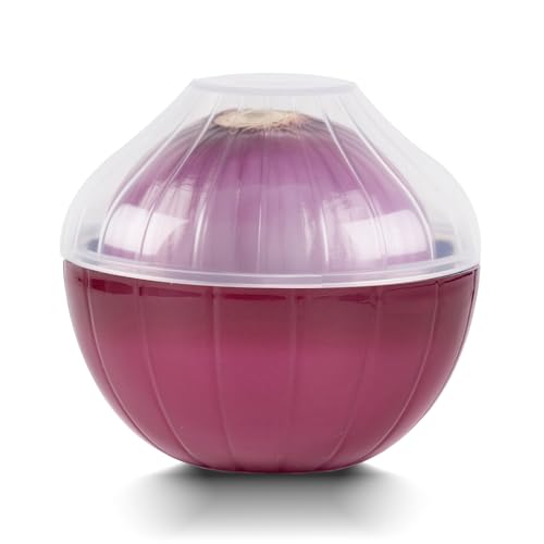 Karebeen Onion Storage, Avocado Saver Keeper, Reusable Tomato Lemon Holder Storage Container (Onion Saver)