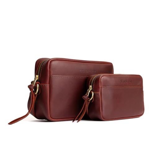 Image of Portland Leather Goods Small Camera Bag Purse for Women - Handmade from the Finest Full-Grain Hides
