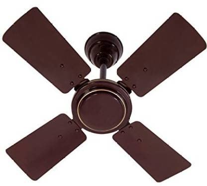 Moonstruck 24 INCH High Speed fan 400 mm Energy Saving 4 Blade Ceiling Fan (BROWN, Pack of 1)