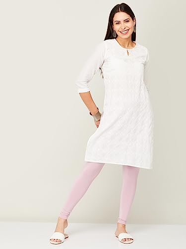 Image of Melange by Lifestyle Women Black Legging