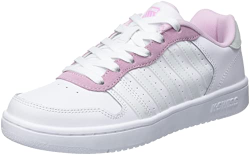K-Swiss Court Palisades - Zapatillas de deporte para mujer, color blanco, CHRYBLSM/PRLZD, 37.5 EU Cover