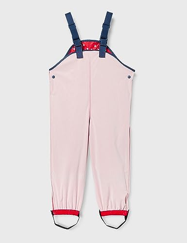 Playshoes Matschhose Regenlatzhose Ungefüttert Unisex Kinder Wind- und wasserdichte Regenhose Regenbekleidung, rot Punkte, 92 – Ansicht 6
