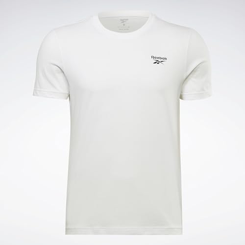 Reebok Herren Ri Left Chest Logo Tee Tshirt, Weiß, S EU – Ansicht 1