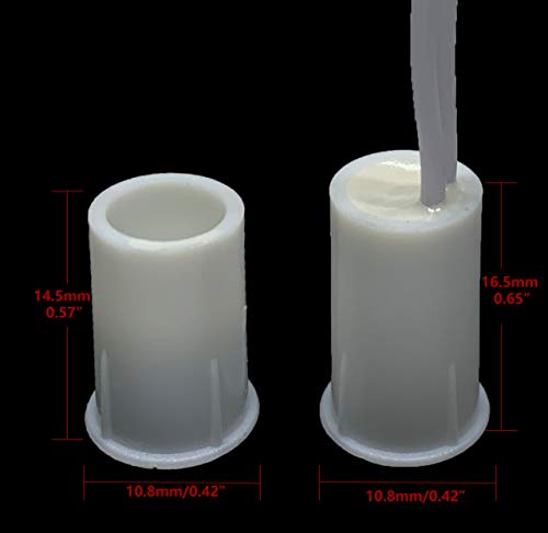 image for Auxcell WEIJ 10Pcs RC-33 NC Recessed Wired Security Window Door Contac