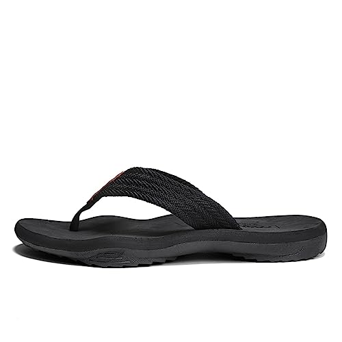 Men's Flip Flops with Arch Support | Thong Sandals for Yoga | Foam Slippers for Ultimate Comfort