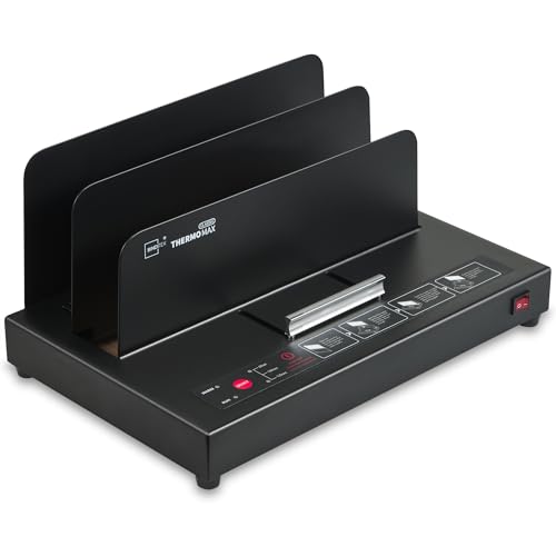 Binditek Thermal Binding Machine, 500-Sheet Capacity, 110V Heating, for A4/A5/Letter Documents, Universal Thermal Binding Machine, No Assembly Required