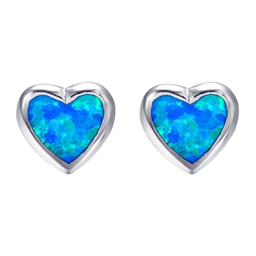 Boucle d'oreille Blue Fire Opal le cadeau bohème idéal pour femme