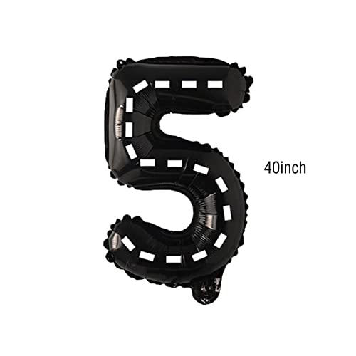 Race Car Foil Balloons Party Supplies Monster Truck Balloon Decorations Number 3 Balloons 40 Inch For Boys 3Rd Birthday Baby Shower Car Theme Party Decorations (Monster Truck 5Th Birthday) #TOP1