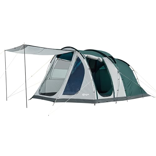 PORTAL Tienda de campaña con 5 perosones, resistente al agua, 3000 mm, con toldo para ventana, 4 5 personas, tienda de campaña familiar para festivales, camping, viajes, trekking jardín