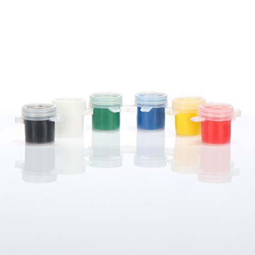 com-four® 2X Set di Pittura per Le Uova di Pasqua - Macchina per dipingere Le Uova, pennelli e Colori - dipingere Le… - immagine 6