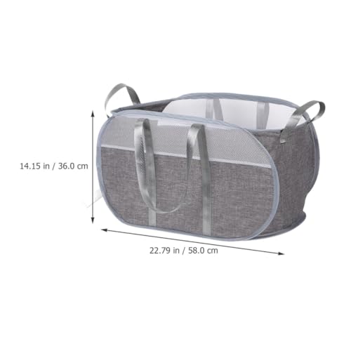 Cesta de lavandería para dormitorios y pisos pequeños que optimiza el espacio del hogar 3