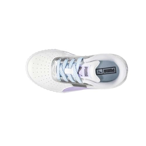 PUMA Kids Girls Cali Frozen Over Lace Up Sneakers Shoes Casual - White4