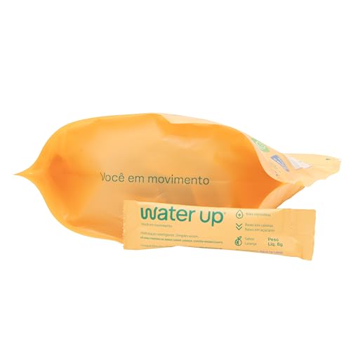Water Up Bebida De Hidratação - Pouch Com 24Un 8G Sabor Laranja