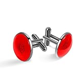 Personalización: estilo clásico con diseños únicos, estos gemelos son ideales para cualquier persona que busque una manera de hacer una declaración.
