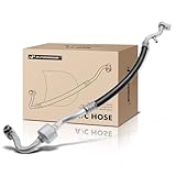 A-Premium A/C Suction Line Hose Assembly Compatible with Ford Fiesta 2014-2019 L4 1.6L Naturally Aspirated, Compressor to Evap