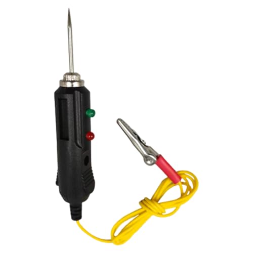 Pluma De Prueba Eléctrica - Probador De Circuito De Zumbador LED, Pluma Detectora De Circuito De Alta Sensibilidad | Para Automoción Industrial Oficina Eléctrica Hogar Garaje Taller Prueba De Voltaje