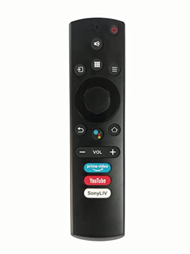 Image of LipiWorld Led LCD Smart Tv Remote Control (with Voice) (Compatible - Kodak Led Tv Remote) Prime Video YouTube Sonyliv Fucntion Compatible for Kodak Led