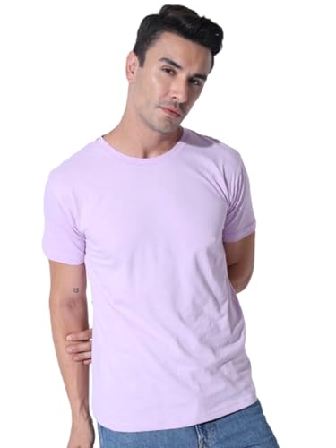 Image of Round Neck Half Sleeve Pure Cotton T-Shirt