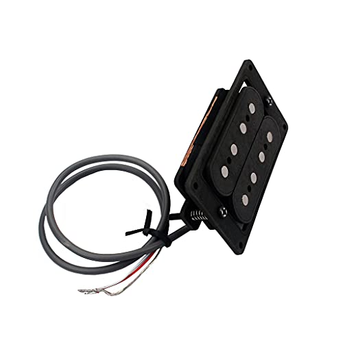 image for Alnicov Fiber Alnico 5 Double Coil Humbucker Pickup for 4 String Cigar