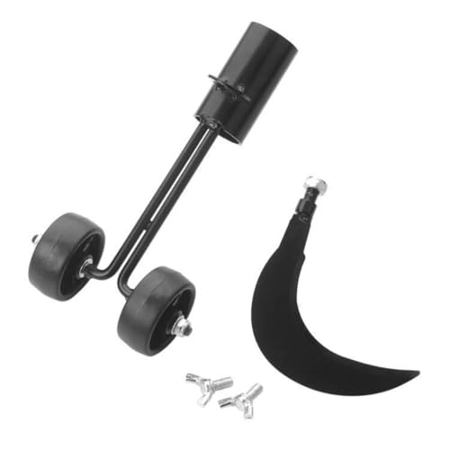ANCLLO Strumento per Rimuovere Le Erbacce con Gancio, Strumento per diserbo del Patio con Ruote Estrattore per Erbacce, Strumenti per diserbo per Giardino