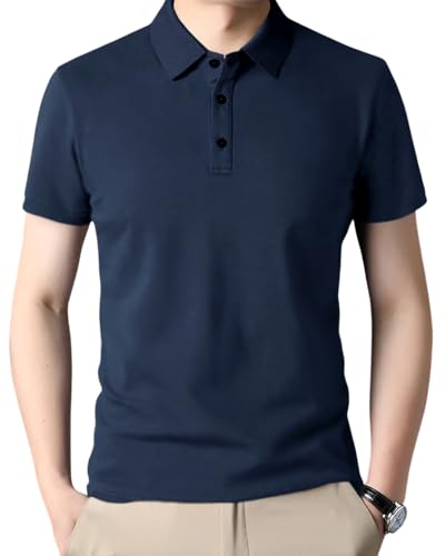 Image of Noble Monk Men's Cotton Blend Regular Fit Polo T-Shirt