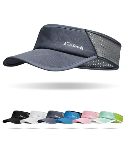 Image of Sports Sun Visor for Men & Women Breathable Mesh, Stretchy Foldable Cooling Visor Hat for Running, Golf, Tennis, Hiking