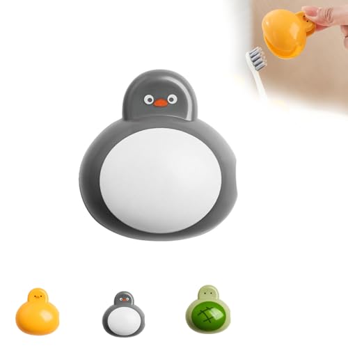 Tapas de cepillo de dientes de plástico para cepillos de dientes electrónicos y manuales (pingüino)