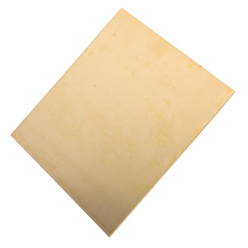 CIYODO Brass Plates Engraved Metal Engraving Sheets DIY Experiment Sheet Accessory