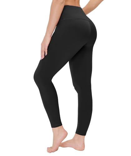 High Waisted Leggings for Women - Soft Athletic Tummy Control Yoga Pants for Cycling Dance Tights
