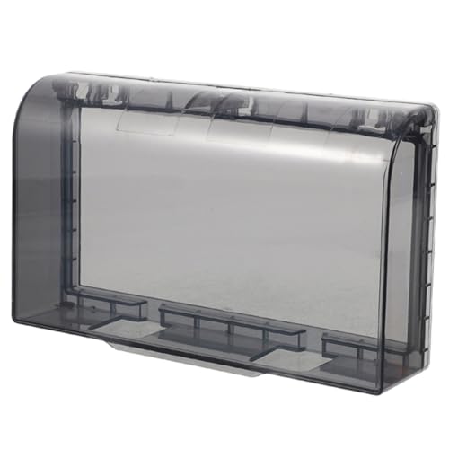 FUNOMOCYA Wall Cover Outlet Covers Outdoor Socket Covers Outlets Outlet Protective Case Receptacle Protector Plug Socket Protector Covers Bathroom Safety Outlet Protectors Shell Abs Black