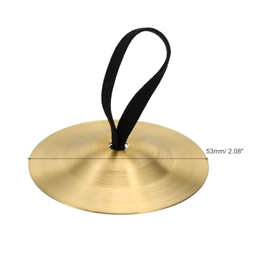 Patikil PTA231017TT000089 Finger Cymbals, 2 Pair Belly Dancing Finger thumb #1