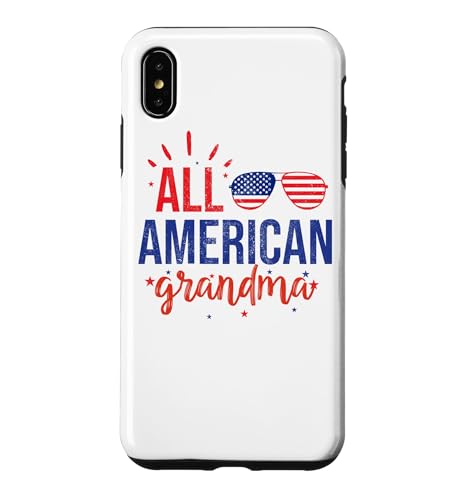 All American Grandma 4th of July Sunglasses Family �X�}�z�P�[�X iPhone XS Max �p