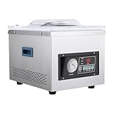 Chamber Vacuum Sealer Machine,180w-320w，Dz-260A 6.5 M³/H Pump Rate,Microcomputer Controlled,Household and Commercial Vacuum Sealing Machines with Stainless Steel Structure