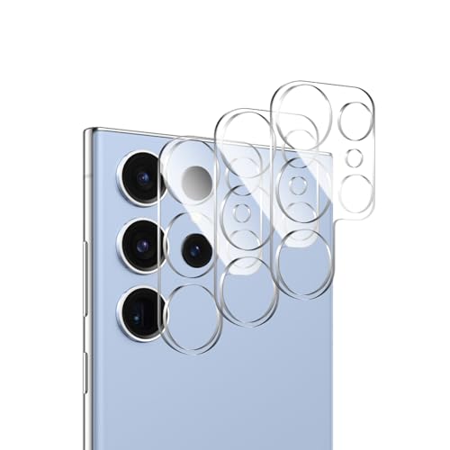3 Stück Kamera Schutzglas Kompatibel mit Samsung Galaxy S23 Ultra Kameraschutz, Kamera Schutzfolie, Linse Glas Folie, Ul...