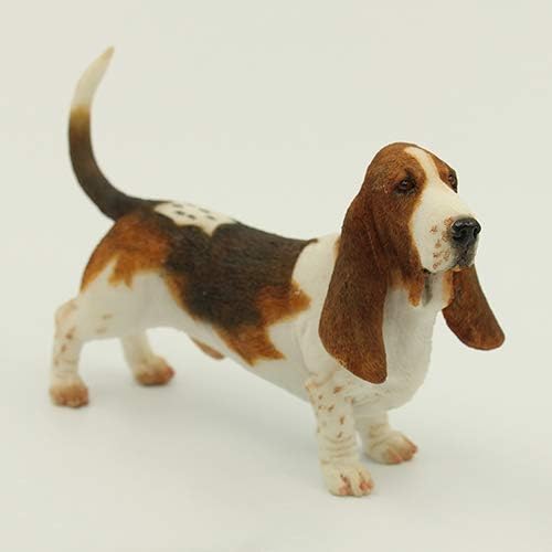 Amazon Jjm バセット ハウンド 犬 動物 プラモデル 模型 大人 キッズ 孫 誕生日 プレゼント 贈り物 リアル フィギュア Pvc おもちゃ 家 車 インテリア 置物 オプジェイ 塗装済 完成品 15cm級 フィギュア ドール 通販