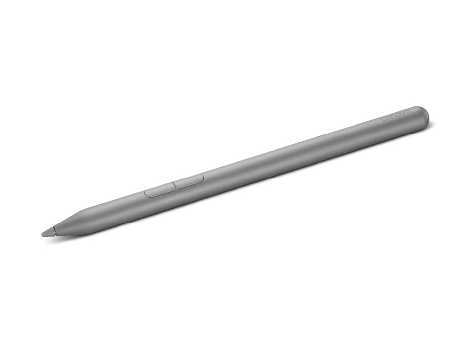 Image of Lenovo Pen 2 Stylus for Idea Pad 2-in-1, Luna Grey | Digital Pen with 8192 Pressure Levels for AES3.0, USB-C Rechargeable, Magnetic Attachment, Multi-Protocol Active Pen