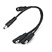 Produktbild Taikuwu 18AWG 24cm SAE zu DC5.5 / 21mm Buchse+Stecker Adapterkabel Auto Solar Batterie DC Ladekabel für Autos, Motorräder, Solarpaneele