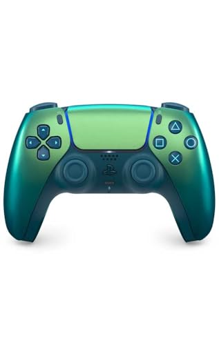 Playstation Sony, Manette 5 Officielle DualSense, Sans Fil, avec Retour Haptique & Gâchettes Adaptatives, Micro Intégré, Batterie Rechargeable, Compatible PS5/PC, Couleur : Chroma Teal