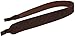 BRONZEDOG Leather Rifle Sling Durable Hunting Shoulder Strap Adjustable Shotgun Belt Handmade Crossbow Gun Accessories Brown (Stitched, Brown with Handle)