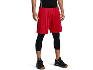 Under Armour Tech Graphic Shorts Rot/Schwarz