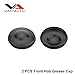 Front Hub Grease Cap Compatible with Toyota Lexus Tacoma 4Runner Tundra GX460, Replace# 43514-28010 (2 PCS)