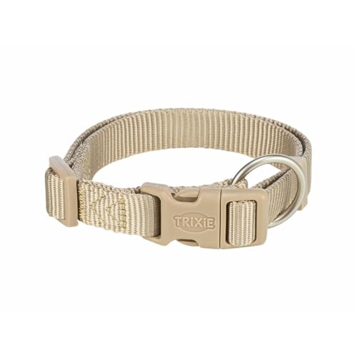 TRIXIE Collier Premium, S-M, 30-45 cm/15 mm, Sable