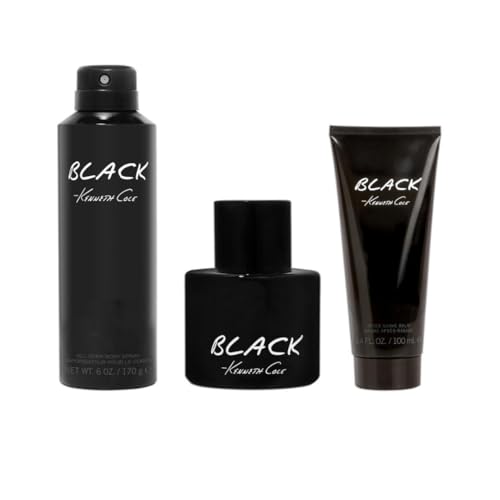Kenneth Cole Black Eau de Toilette 3-Piece Gift Set
