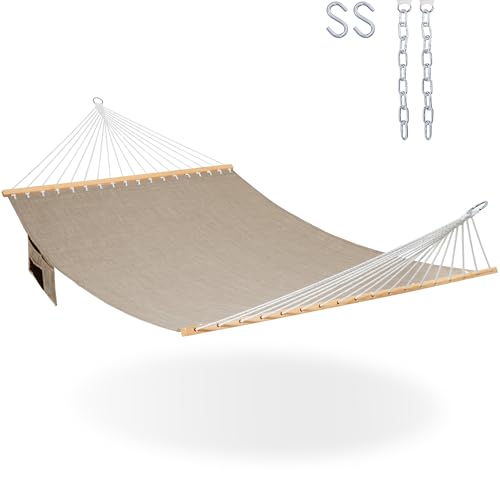 Lazy Daze 11ft Double Outdoor Hammock – Quick-Dry Olefin