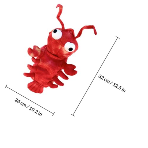 Disfraz divertido de langosta roja para perro XS miniatura 2